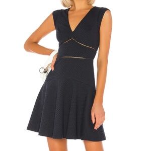 Rebecca Taylor Dress Navy (Size 6)